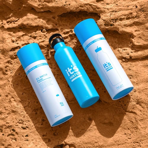 فلاسك ماء 1 لتر – It’s Water