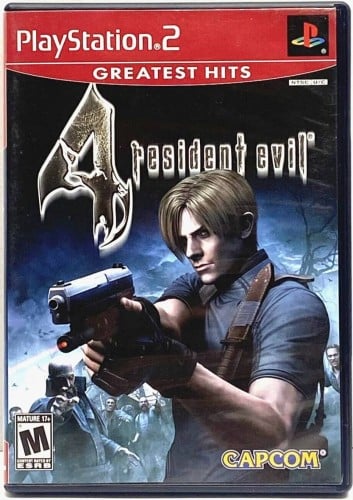 (نسخه امريكيه شبه جديد)resident evil 4 greatest hi...