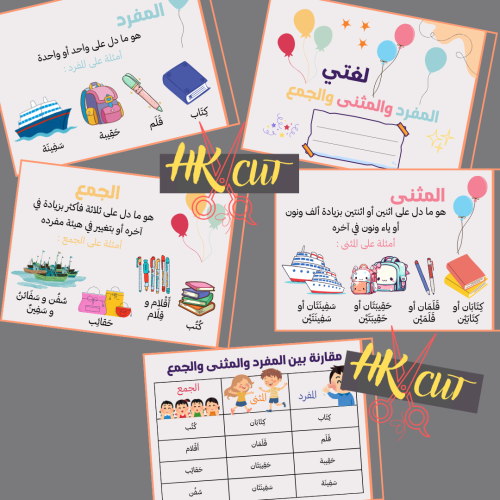 المفرد والمثنى والجمع ..
