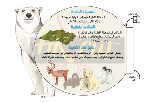 مطوية أنواع الصحاري - ثاني ابتدائي ف 1