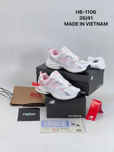 حذاء نيو بالانس HB-1106 فيتنامي أبيض وردي رياضي أن...