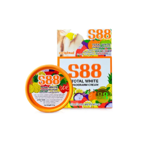 كريم s88 توتال وايت تفتيح تحت الإبط , 35 جرام