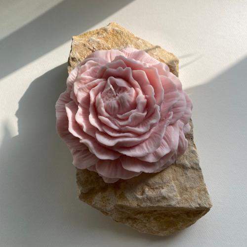 Waxed Blossom - Large Flower - شموع يدوية علي شكل...