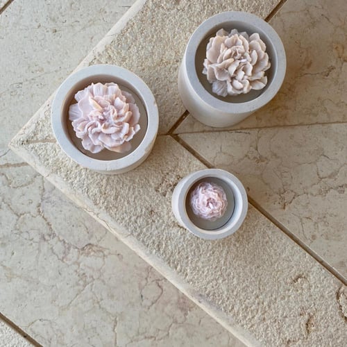 Floral Bliss - Mini Circle - شموع معطره صغيره