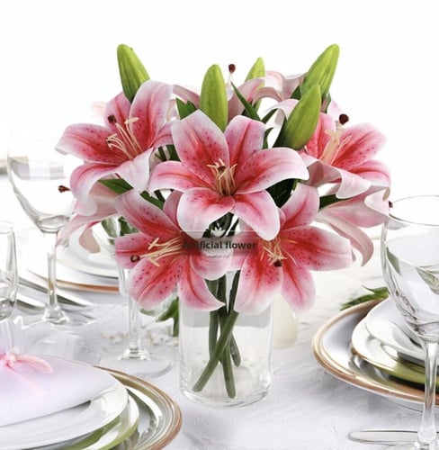 زهرة اصطناعية النمر الرطبة