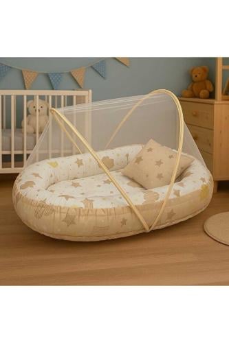 سرير أطفال لتقويم العظام من Babynest - شبكة ناموسي...