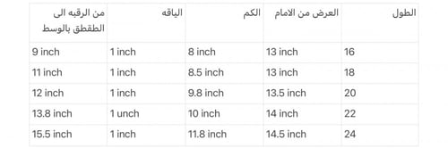 ثوب افارول مع تعليقه الثوب