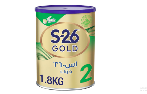 إس - 26 حليب اطفال جولد المرحلة (2) 1800 جم