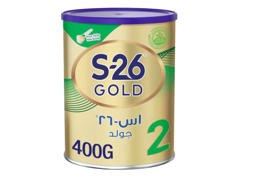 إس - 26 حليب اطفال جولد المرحلة (2) 400 جم