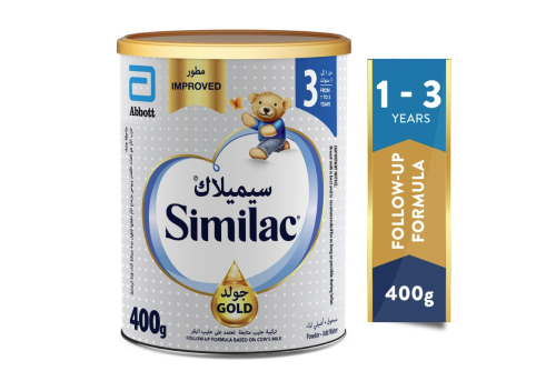 سيميلاك جولد حليب (3) داعم للنمو 400 جم