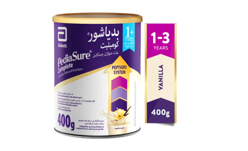 بدياشور حليب أطفال غذاء تكميلي بالفانيلا 400 جم