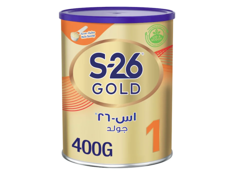 إس - 26 حليب اطفال جولد المرحلة (1) 400 جم