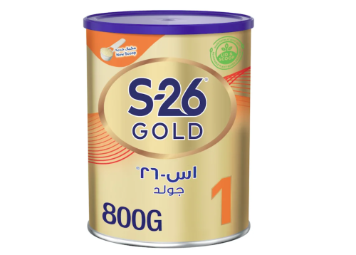 إس - 26 حليب اطفال جولد المرحلة (1) 800 جم