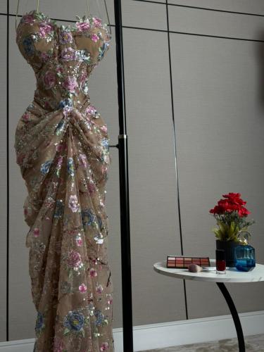The floral dress