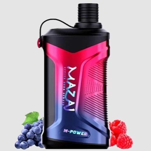سحبة مزاج ام باور 20000 عنب توت MAZAJ M-POWER 2000...