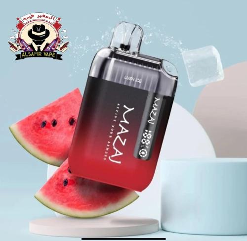 سحبة مزاج 9000 موشة انفنتي اكس نكهة بطيخ بارد maza...