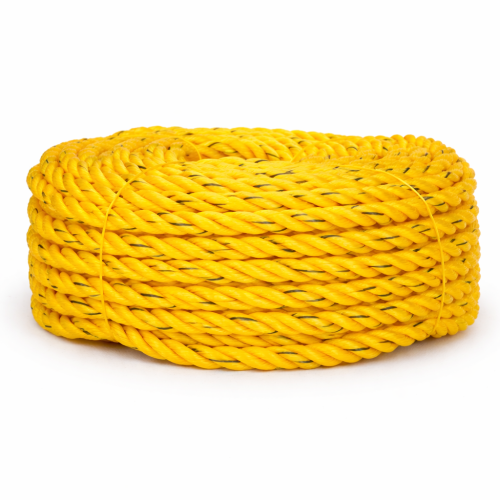 حبل بحري, 12 ملي, مقاس 50 ياردة, برتقالي