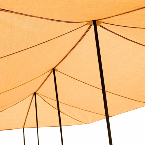 مظلة حلال, طبقتين, عزل 70%, مقاس 8×6, صناعة وطنى