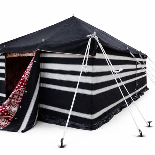 بيت شعر تركي, مبطن من الداخل, مقاس 5×7×2 ياردة, أس...