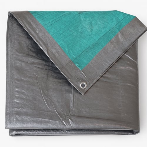 طربال بلاستيك, مقاس 6×8, شد 2, رصاصي