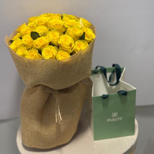 بوكيه ورد مع حلاوه باتشي