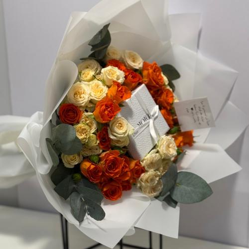 بوكيه مع سلسال ماستر كواليتي من ماركه ديور ماستر ك...