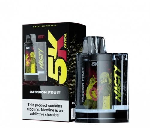 سحبة كريستال 5K ناستي 5000 موشة باشن فروت NASTY 5K...