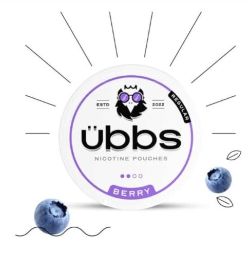 اوبس اظرف نيكوتين توت ÜBBS BERRY NICOTINE POUCHES