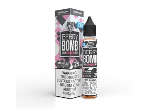 نكهة سولت فيقود قنبلة الفراولة بارد Bomb Berry Str...