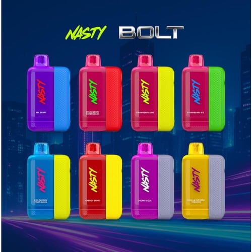 NASTY BOLT 50000 سحبة سيجارة ناستي بولت 50000 شفطة