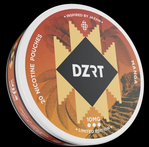 دزرت منقا اظرف نيكوتين DZRT Manga Nicotine pouches