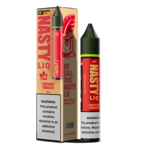 نكهة ناستي كسترد توباكو Nasty Liq Custard Tabocca