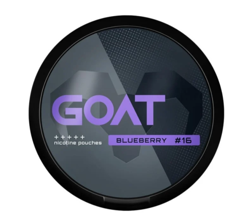 اظرف نيكوتين قوت بلوبيري قوي GOAT Blueberry Strong...