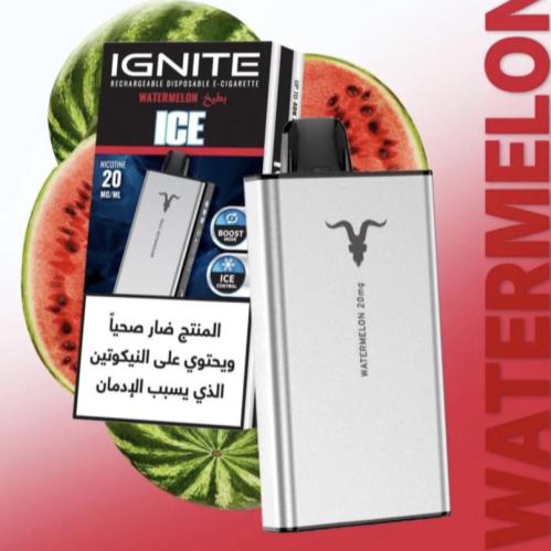 جهاز سحبة اقنايت ٤٠٠٠٠ سحبة IGNITE ICE 40000 PUFFS