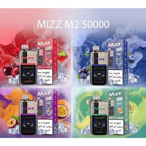 MIZZ M2 سحبة سيجارة ميز ام 2 50000 شفطة عدة نكهات...