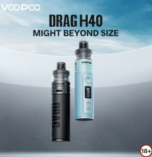 شيشة دراق اتش 40 من فوبو الصغيرة VooPoo Drag H40