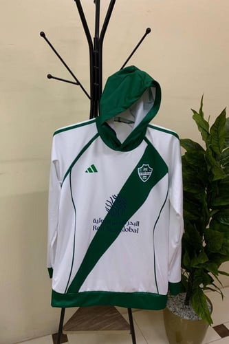 بلوفر الاهلي السعودي الابيض الجديد