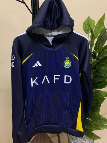 بلوفر شتوي نادي النصر الجديد2025