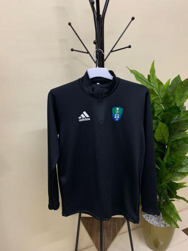 سويتر الاهلي السعودي الاسود 2024 2025