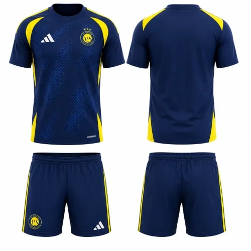 طقم النصر الاحتياطي الكحلي الجديد للموسم 2026-2027