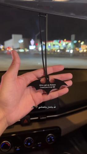 تعليقة باتمان للسيارة تنفيذ حسب اختيارك