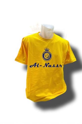 تيشيرت بولو النصر الاصفر -متجر النجم