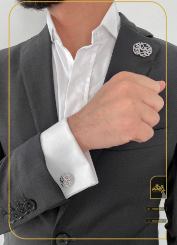 طفم كبك وبروش مع لمسة الفضي