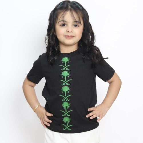 تيشيرت اليوم الوطني سعودية جهتين