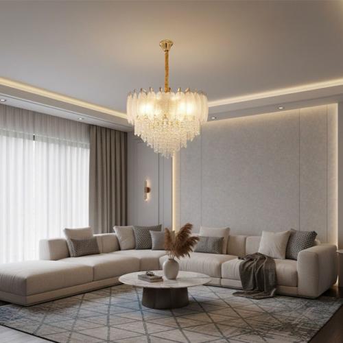 نجفة مودرن كرستال مقاس 60 سم