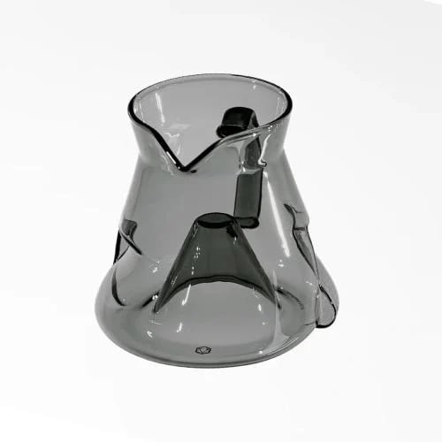 Small Black AVENSI WAVE Cyclone Carafe - ICOSA