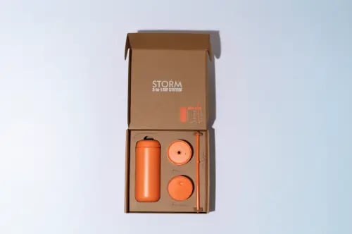 Orange 16oz Reusable Cup - STORM