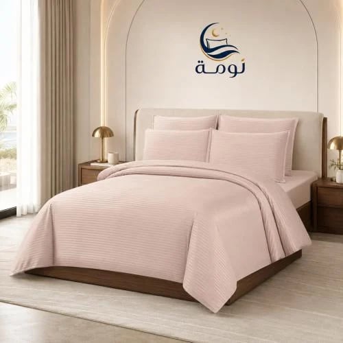 مفرش نومة الفندقي الفاخر - لون بيج فاتح