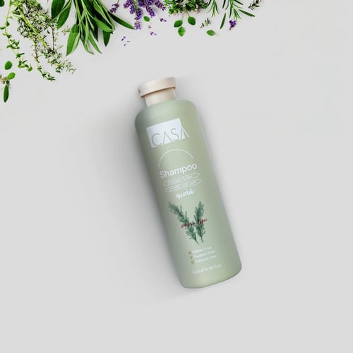 كازا شامبو إكليل الجبل والنعناع ينشط الفروة ويقوي...