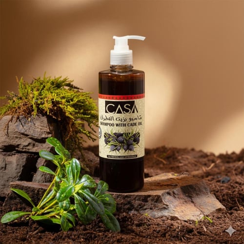 شامبو القطران الطبيعي للتخلص من القشرة والحكة من ك...